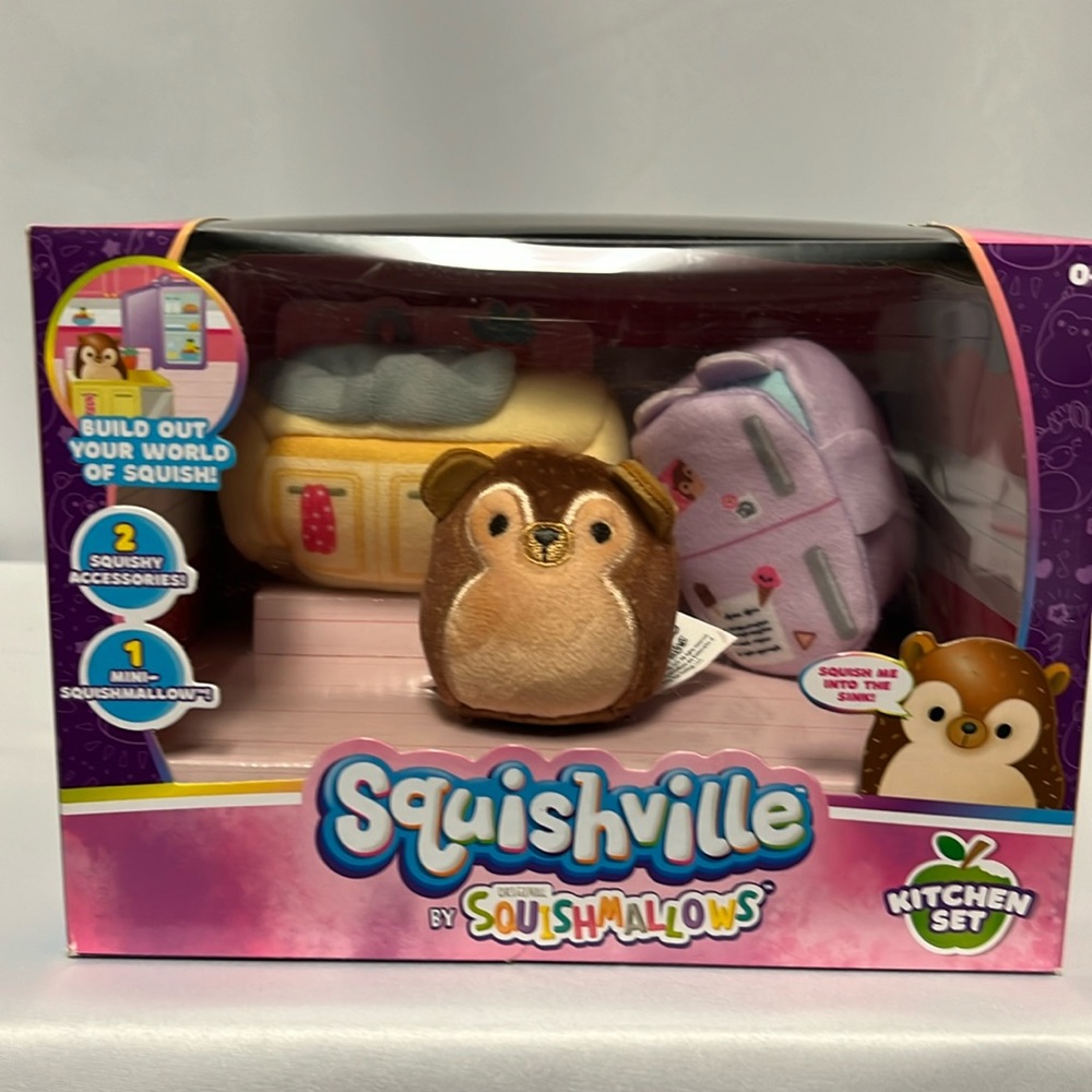 Squishville by Squishmallows, kitchen set